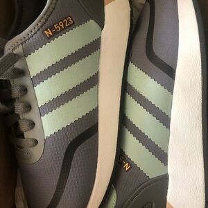 Gray and Mint N-5923 Women’s Shoes